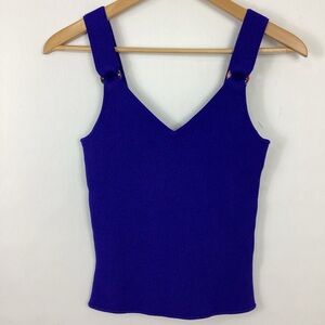 Ecru Ring Detail Tank Top Size XS